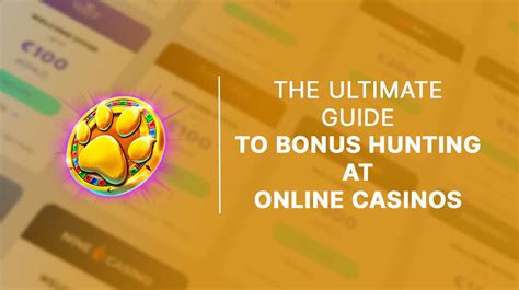 online casino bonus hunting